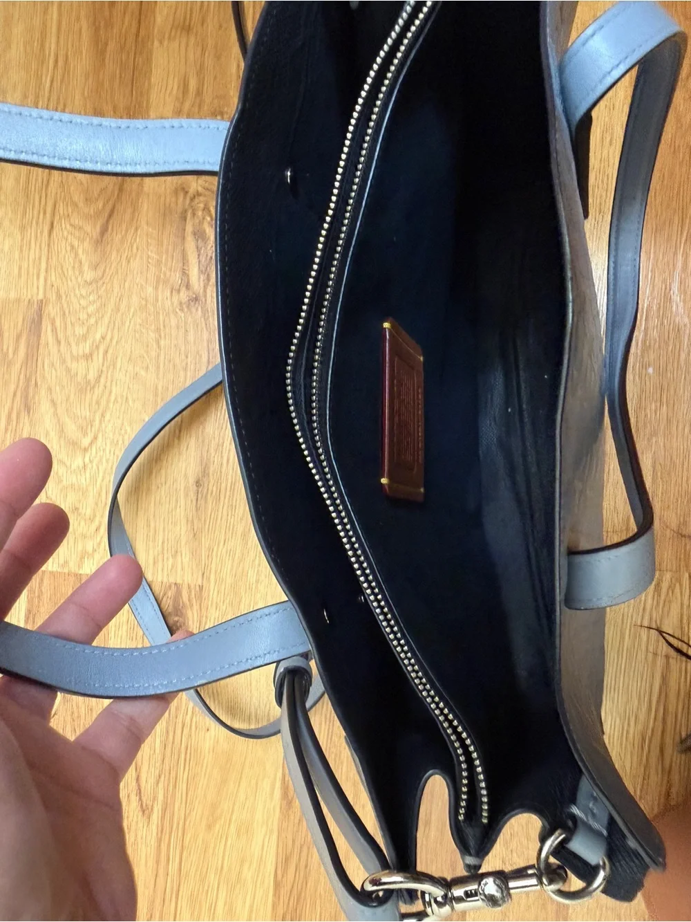 Authentic Leather Coach Purse